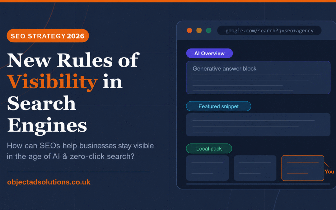 What are the New Rules of Visibility in Search Engines? How Can SEOs Help?