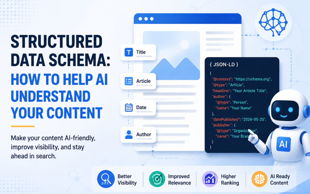 Structured Data & Schema: How to Help AI Understand Your Content